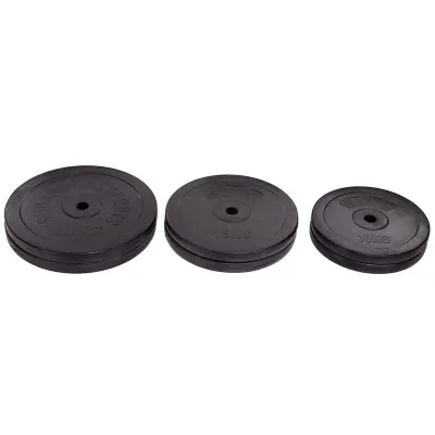 Штанга прямая с обрезиненными блинами на 98 кг длина-1,8м SPORTS 1139-98R - 5 Штанга прямая с обрезиненными блинами на 98 кг длина-1,8м SPORTS 1139-98R - 5 - Robinzon.ua