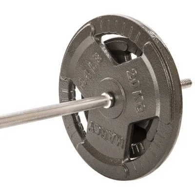 Штанга прямая со стальными блинами на 83 кг длина-1,8м SPORTS 1139-83 - 3 Штанга прямая со стальными блинами на 83 кг длина-1,8м SPORTS 1139-83 - 3 - Robinzon.ua