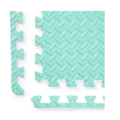 Мат-пазл товщиною 1 см розмір 60х60см 4 частини EVA бірюзовий Спортивні мати - 6 Мат-пазл товщиною 1 см розмір 60х60см 4 частини EVA бірюзовий Спортивні мати - 6 - Robinzon.ua