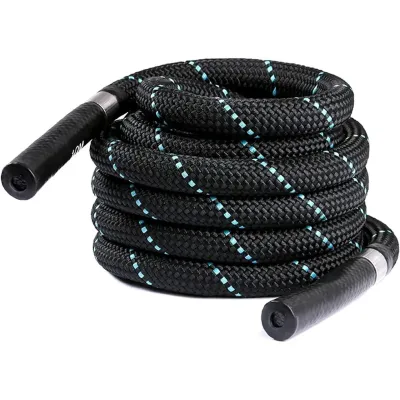 Канат тренувальний для кросфіту 15м Battle Rope WCG W-38х15 - 3 Канат тренувальний для кросфіту 15м Battle Rope WCG W-38х15 - 3 - Robinzon.ua
