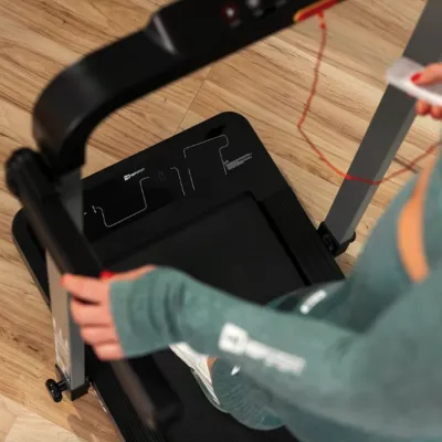 Беговая дорожка электрическая Hop-Sport HS-1300WLB Active черный - 3 - Robinzon.ua