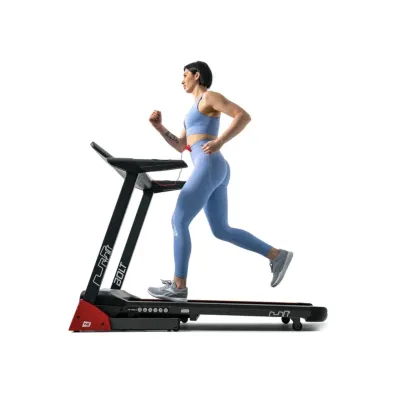 Бігова доріжка електрична Hop-Sport HS-1400LB Bolt чорний - 6 - Robinzon.ua