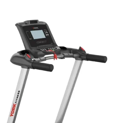 Бігова доріжка електрична York Fitness T800PLUS сірий - 2 - Robinzon.ua