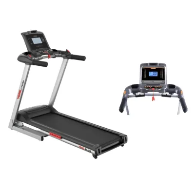 Бігова доріжка електрична York Fitness T800PLUS сірий - 3 - Robinzon.ua