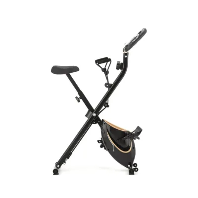 Велотренажер магнітний Gymtek FX600 складаний з еспандерами чорний із жовтим - 2 Велотренажер магнітний Gymtek FX600 складаний з еспандерами чорний із жовтим - 2 - Robinzon.ua