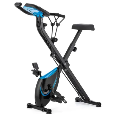 Велотренажер магнітний Gymtek FX600 складаний з еспандерами чорний із синім - 1 Велотренажер магнітний Gymtek FX600 складаний з еспандерами чорний із синім - 1 - Robinzon.ua