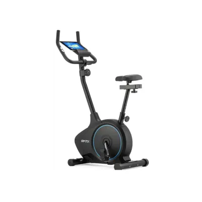 Велотренажер магнитный Gymtek XB1400 черный/синий - 2 - Robinzon.ua