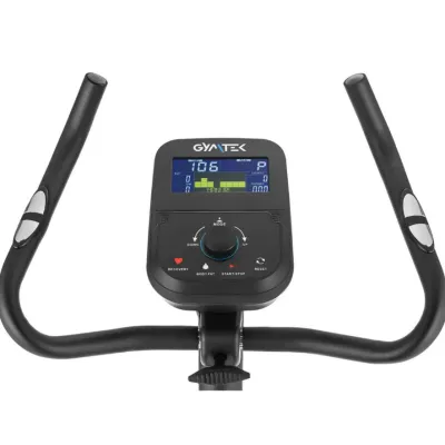 Велотренажер электромагнитный Gymtek XB3000 черный/синий - 6 - Robinzon.ua