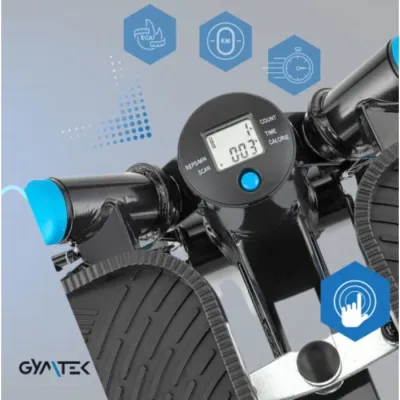 Степпер з експандером Gymtek XST500 чорно-синій - 3 - Robinzon.ua