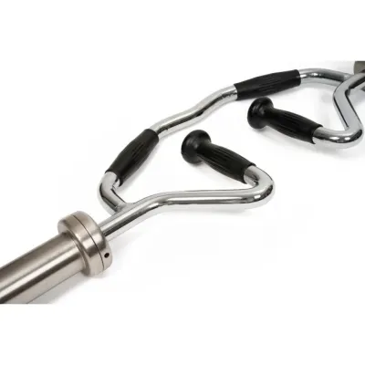 Гриф для штанги олимпийский York Fitness 86см 50мм с резиновыми рукоятками - 3 Гриф для штанги олимпийский York Fitness 86см 50мм с резиновыми рукоятками - 3 - Robinzon.ua