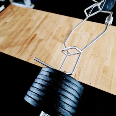 Гриф трэп олимпийский York Fitness для становой тяги 213см 50мм с подставкой - 6 Гриф трэп олимпийский York Fitness для становой тяги 213см 50мм с подставкой - 6 - Robinzon.ua