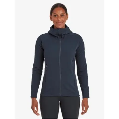Жіноча флісова толстовка з рукавом реглан Montane Female Protium XT Hoodie, Eclipse Blue, XS/8/34 (5056237085155) - 1 - Robinzon.ua