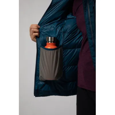 Трекінговий жіночий зимовий пуховик Montane Resolute Down Jacket, XS - Black (FREDJBLAA08) - 2 - Robinzon.ua