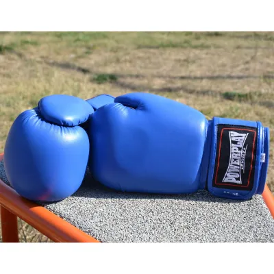 Боксерські рукавиці PowerPlay 3004 Сині 16 унцій - 5 Боксерські рукавиці PowerPlay 3004 Сині 16 унцій - 5 - Robinzon.ua