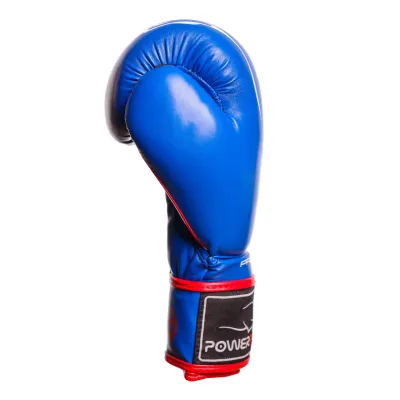 Боксерські рукавиці PowerPlay 3018 Сині 16 унцій - 2 Боксерські рукавиці PowerPlay 3018 Сині 16 унцій - 2 - Robinzon.ua