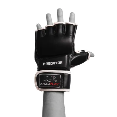 Рукавиці для MMA PowerPlay 3056 Чорні XL - 4 Рукавиці для MMA PowerPlay 3056 Чорні XL - 4 - Robinzon.ua
