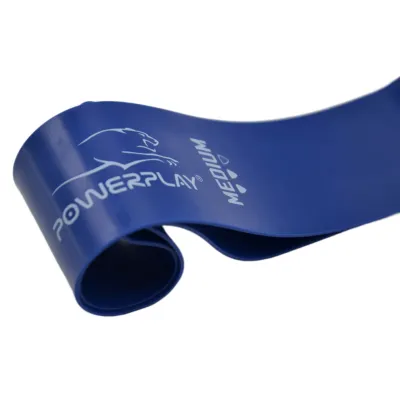 Фітнес-гумка PowerPlay 4114 Medium Сіня (500*50*1мм) - 4 - Robinzon.ua