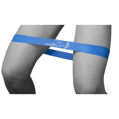 Фітнес-гумка PowerPlay 4114 Medium Сіня (500*50*1мм) - 6 - Robinzon.ua