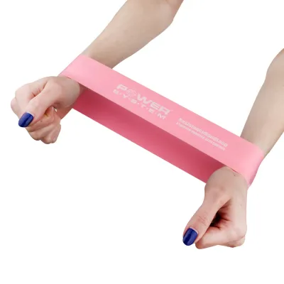 Замкнута стрічка-еспандер Power System PS-4061 Flex Loop Light Pink - 1 - Robinzon.ua