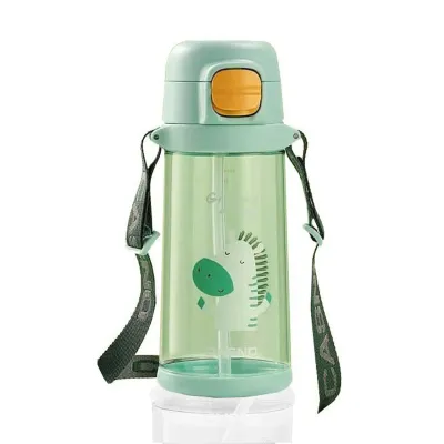 Пляшка для води CASNO 690 мл KXN-1219 Зелена (Зебра) з соломинкою - 1 Пляшка для води CASNO 690 мл KXN-1219 Зелена (Зебра) з соломинкою - 1 - Robinzon.ua