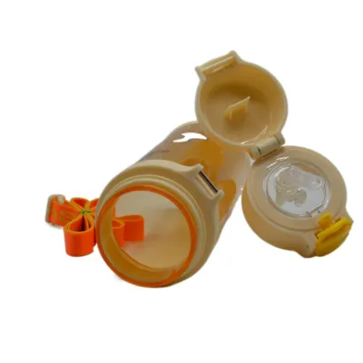 Пляшка для води CASNO 690 мл KXN-1219 Помаранчева (Гуси) з соломинкою - 4 Пляшка для води CASNO 690 мл KXN-1219 Помаранчева (Гуси) з соломинкою - 4 - Robinzon.ua