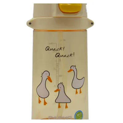 Пляшка для води CASNO 690 мл KXN-1219 Помаранчева (Гуси) з соломинкою - 5 Пляшка для води CASNO 690 мл KXN-1219 Помаранчева (Гуси) з соломинкою - 5 - Robinzon.ua