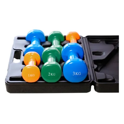 Набір гантелей в кейсі 12 кг. PowerPlay 4118 - 1 Набір гантелей в кейсі 12 кг. PowerPlay 4118 - 1 - Robinzon.ua