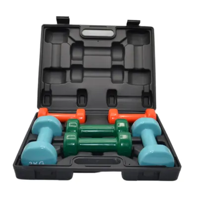 Набір гантелей в кейсі 12 кг. PowerPlay 4118 - 4 Набір гантелей в кейсі 12 кг. PowerPlay 4118 - 4 - Robinzon.ua