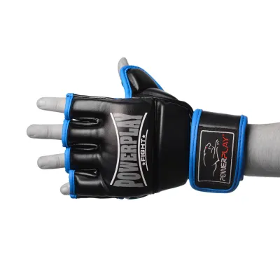 Рукавиці для MMA PowerPlay 3058 Чорно-Сині S - 3 Рукавиці для MMA PowerPlay 3058 Чорно-Сині S - 3 - Robinzon.ua