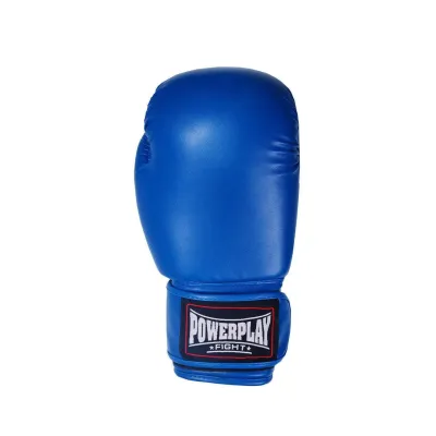 Боксерські рукавиці PowerPlay 3004 Сині 18 унцій - 2 - Robinzon.ua