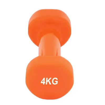 Гантель PowerPlay 4125 вінілова 4 кг Помаранчева - 2 - Robinzon.ua