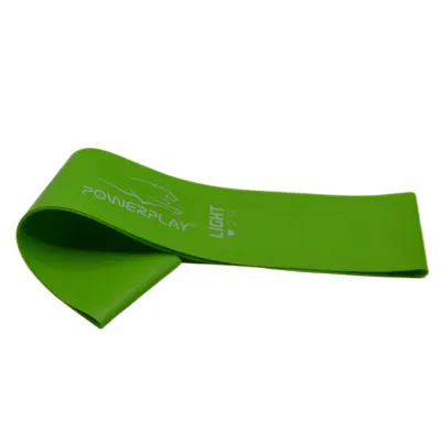 Фитнес-резинка PowerPlay 4114 Light Зеленая (500*50*0.8мм) - 2 - Robinzon.ua