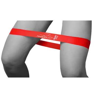 Фітнес-резинка PowerPlay 4114 Heavy Червона (500*50*1.2мм) - супротив 11кг - 3 - Robinzon.ua