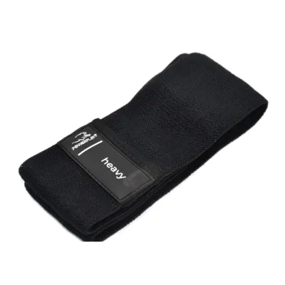 Резинка для фитнеса тканая PowerPlay 4111 L Черная (d_84cm) - 4 - Robinzon.ua