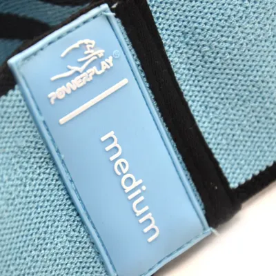 Гумка для фітнесу тканинна PowerPlay 4111 M Medium (d_76cm) блакитний - 4 - Robinzon.ua