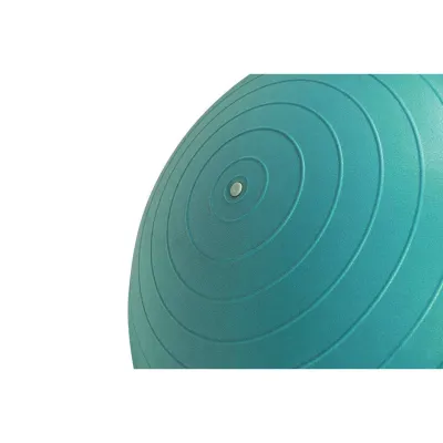 М'яч для фітнесу (фітбол) напівмасажний PowerPlay 4003 &Oslash;65 cm Gymball Зелений + насос - 2 - Robinzon.ua