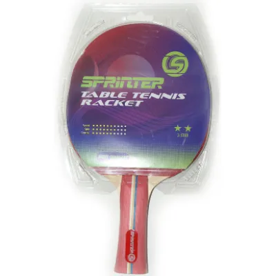 Ракетка для игры в настольный теннис Sprinter 2*. S-203 - 2 Ракетка для игры в настольный теннис Sprinter 2*. S-203 - 2 - Robinzon.ua