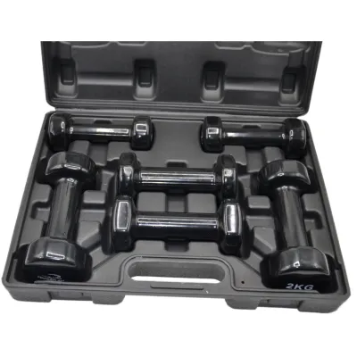 Набір гантелей в кейсі 9 кг. PowerPlay 4121 - 1 - Robinzon.ua