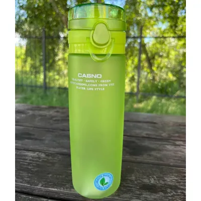 Пляшка для води CASNO 650 мл KXN-1157 Зелена - 2 Пляшка для води CASNO 650 мл KXN-1157 Зелена - 2 - Robinzon.ua