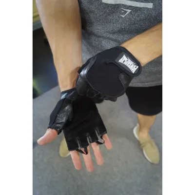 Перчатки для фитнеса и тяжелой атлетики PowerPlay 2154 Черные L - 5 - Robinzon.ua