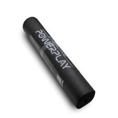 Коврик для йоги и фитнеса PowerPlay 4010 (173*61*0.6) Чорный - 5 - Robinzon.ua