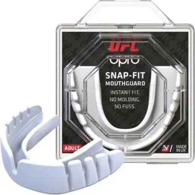 Капа боксерська OPRO Junior Snap-Fit UFC Hologram White (art.002263002) - 6 Капа боксерська OPRO Junior Snap-Fit UFC Hologram White (art.002263002) - 6 - Robinzon.ua