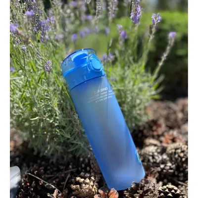 Пляшка для води CASNO 650 мл KXN-1157 Блакитна - 1 Пляшка для води CASNO 650 мл KXN-1157 Блакитна - 1 - Robinzon.ua