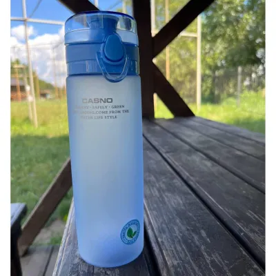 Пляшка для води CASNO 650 мл KXN-1157 Блакитна - 3 Пляшка для води CASNO 650 мл KXN-1157 Блакитна - 3 - Robinzon.ua