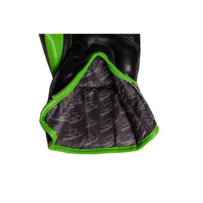 Боксерские перчатки PowerPlay 3018 Черно-Зеленые 16 унций - 1 Боксерские перчатки PowerPlay 3018 Черно-Зеленые 16 унций - 1 - Robinzon.ua