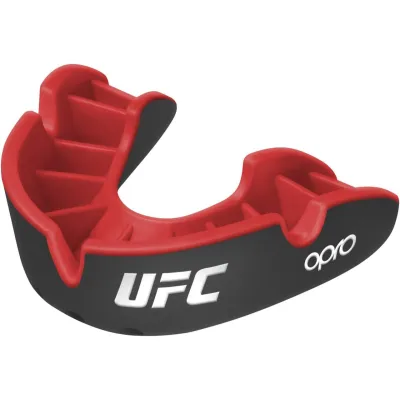 Капа боксерська OPRO Silver UFC Hologram Black/Red (art.002259002) - 1 - Robinzon.ua