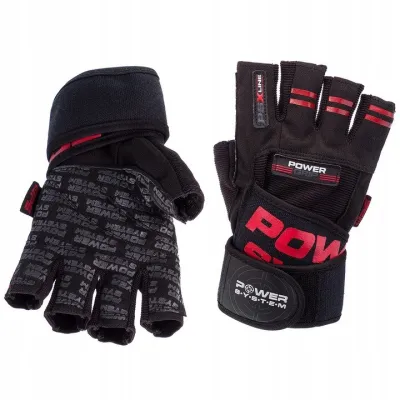 Перчатки для фитнеса и тяжелой атлетики Power System PS-2800 Power Grip Red M - 3 Перчатки для фитнеса и тяжелой атлетики Power System PS-2800 Power Grip Red M - 3 - Robinzon.ua