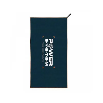 Полотенце для фитнеса и спорта Power System PS-7005 темно-синий 100*50см - 1 - Robinzon.ua