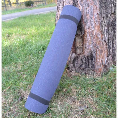 Коврик для йоги и фитнеса PowerPlay 4150 Premium TPE 183*61*0.6 см Синий - 5 - Robinzon.ua