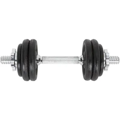 Набір гантелей в кейсі пара LiveUP DUMBBELL SET чорний 2х7,5кг LS2322B-15KGS ( 2шт.) - 2 - Robinzon.ua